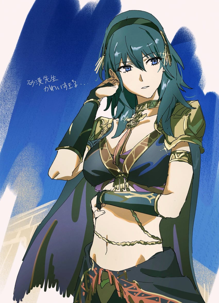 female byleth (fire emblem and 2 more) drawn by nakmini