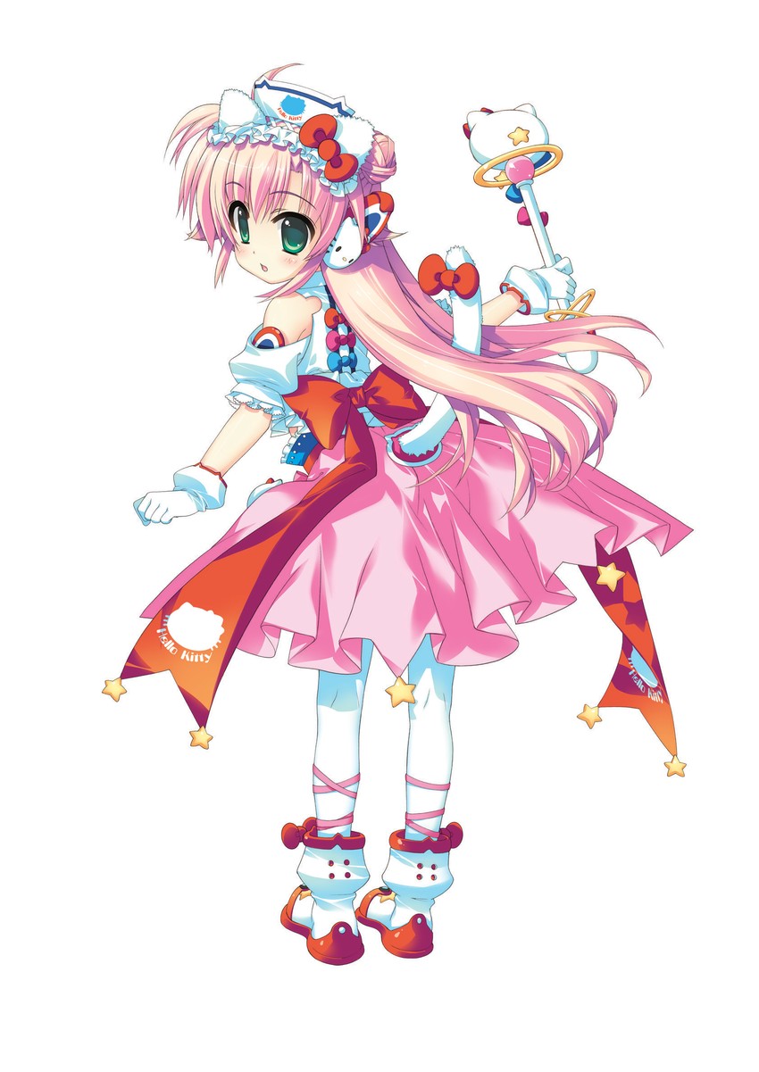 hello kitty (sanrio and 2 more) drawn by fujima_takuya