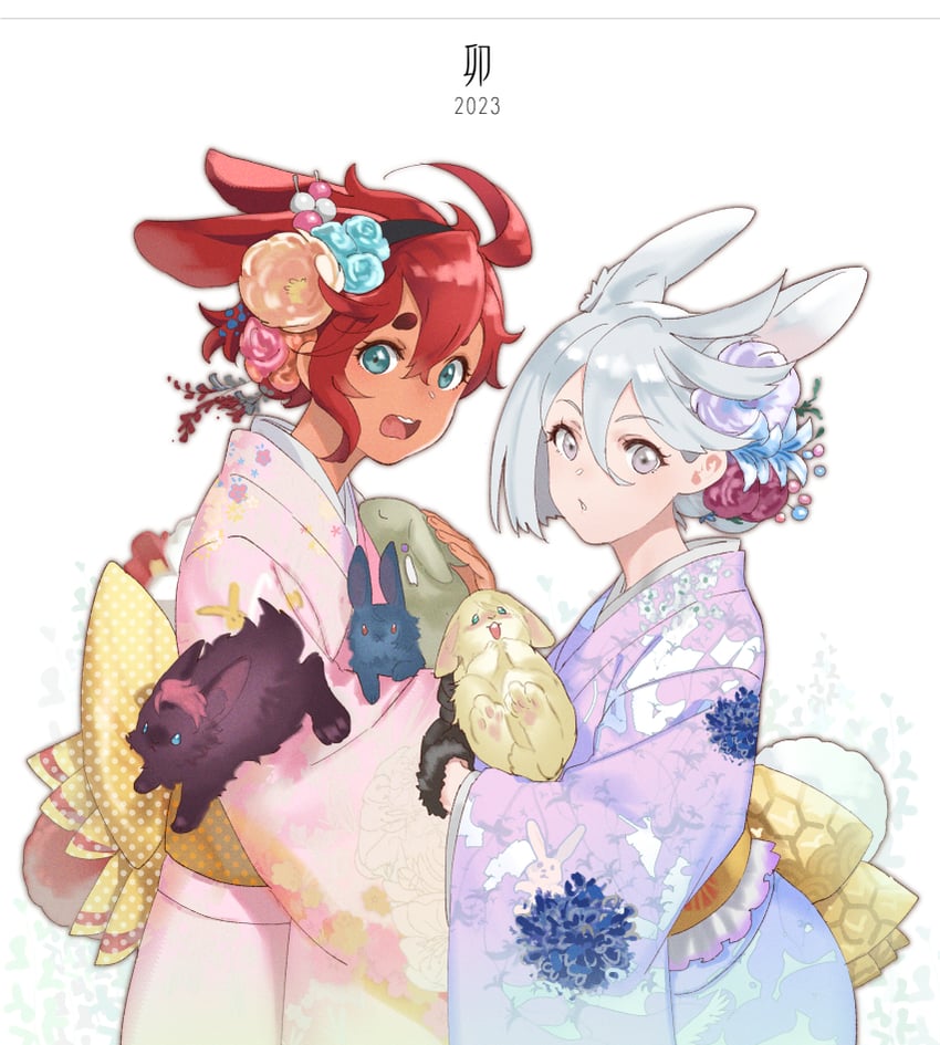 suletta mercury and miorine rembran (gundam and 1 more) drawn by soul_(tamashii)