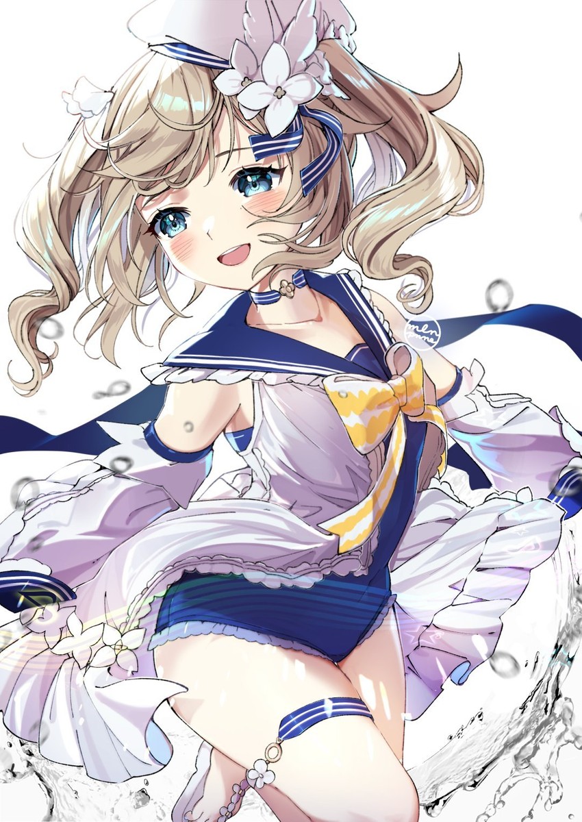 barbara (genshin impact) drawn by meronpanne