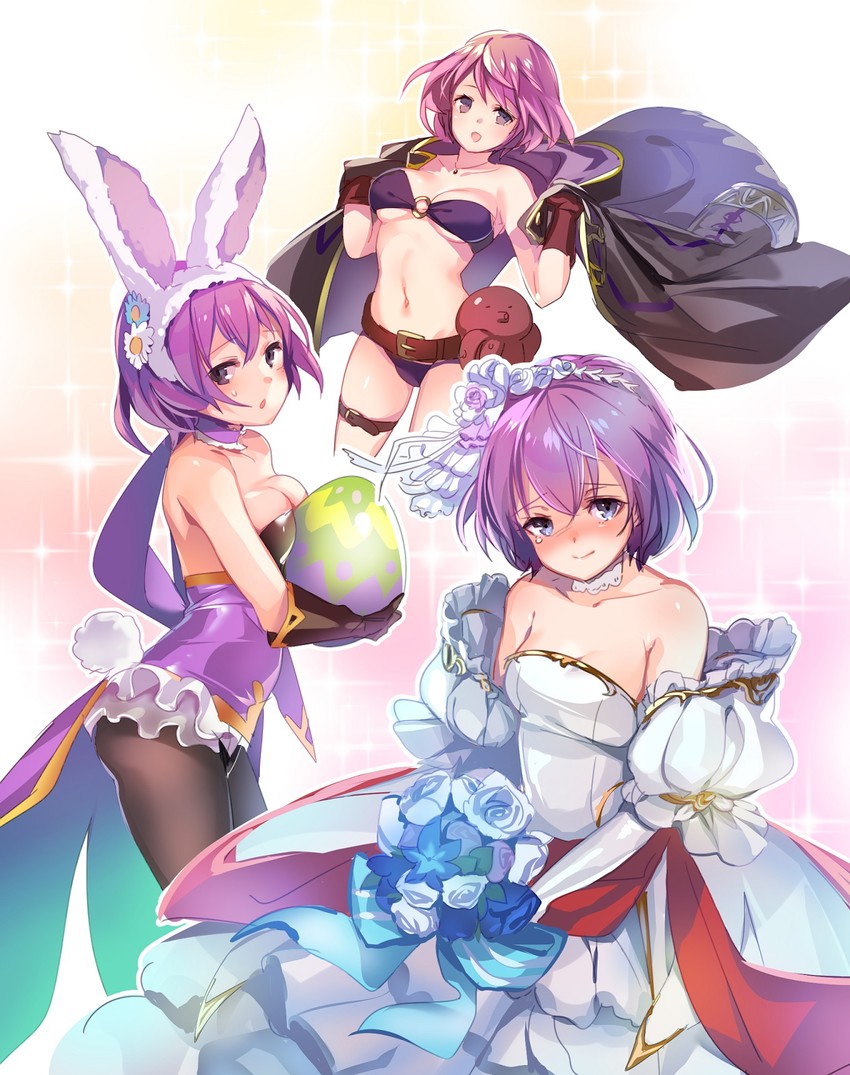 female robin, camilla, caeda, and katarina (fire emblem and 5 more) drawn by mg_kurino