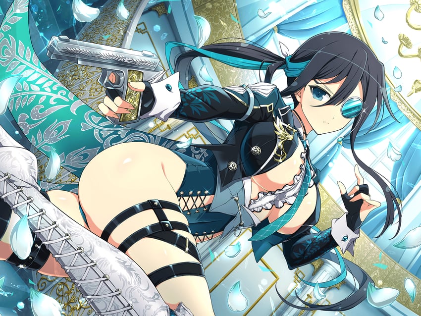 ikaruga (senran kagura and 1 more) drawn by yaegashi_nan