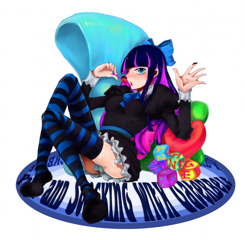 stocking (panty & stocking with garterbelt) drawn by yorutori