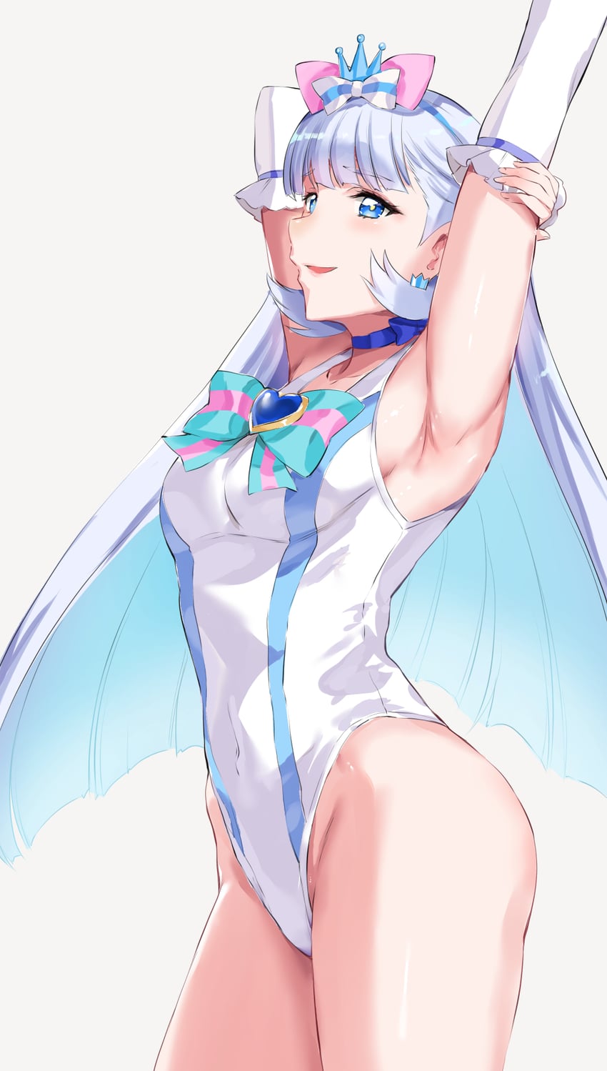 nekoyashiki yuki and cure nyammy (precure and 1 more) drawn by kamishiro_ryuu