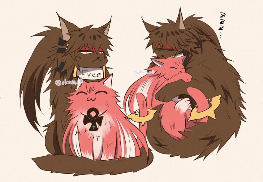 jack-o' valentine and sol badguy (guilty gear and 1 more) drawn by ume_(okum_00)