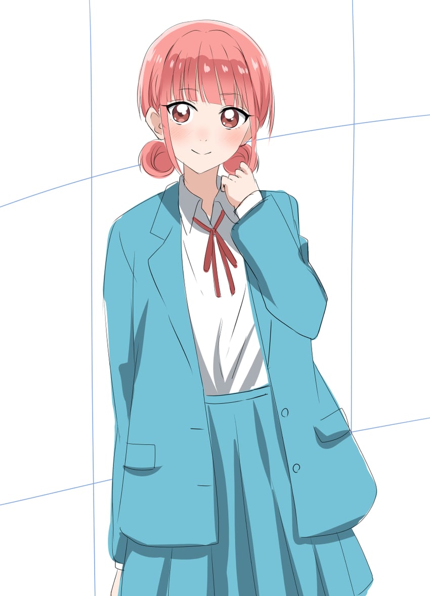 chouno hina (ao no hako) drawn by dars_(recolors)