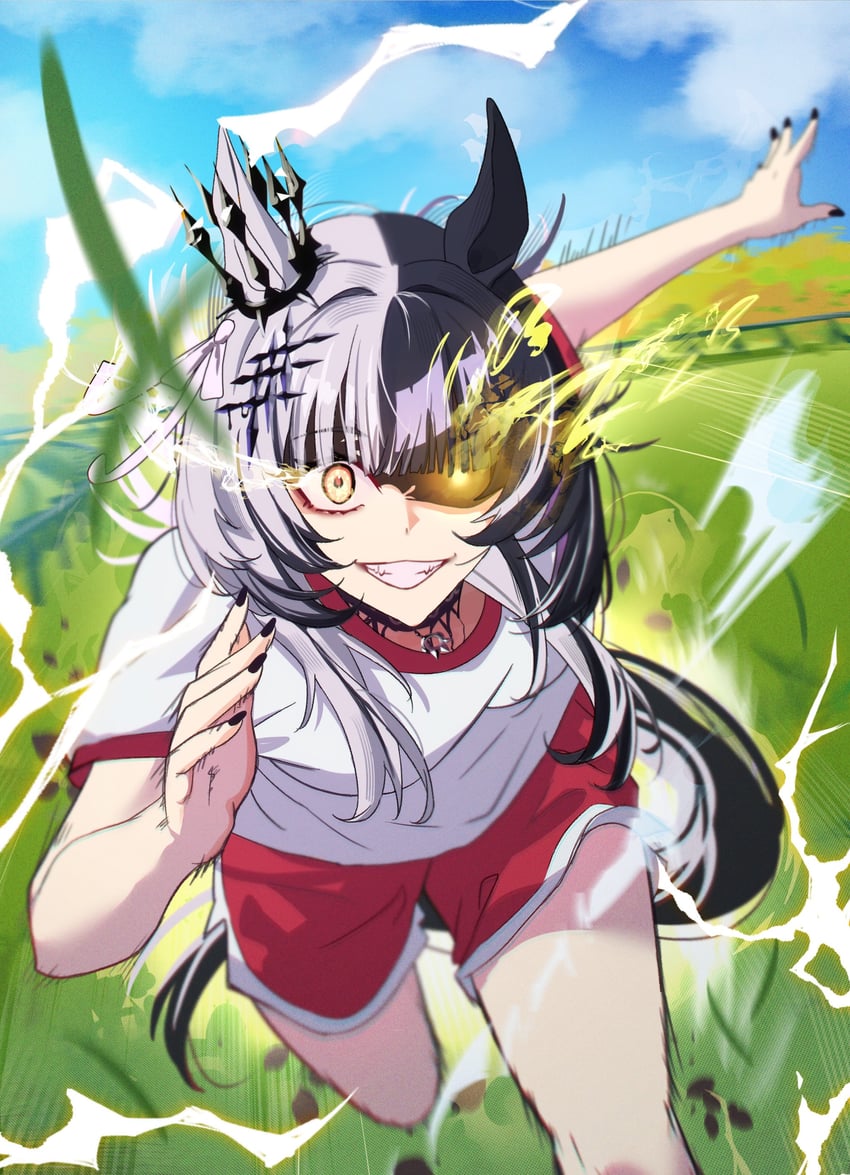 shiori novella (hololive and 2 more) drawn by higeji_(higeji404)