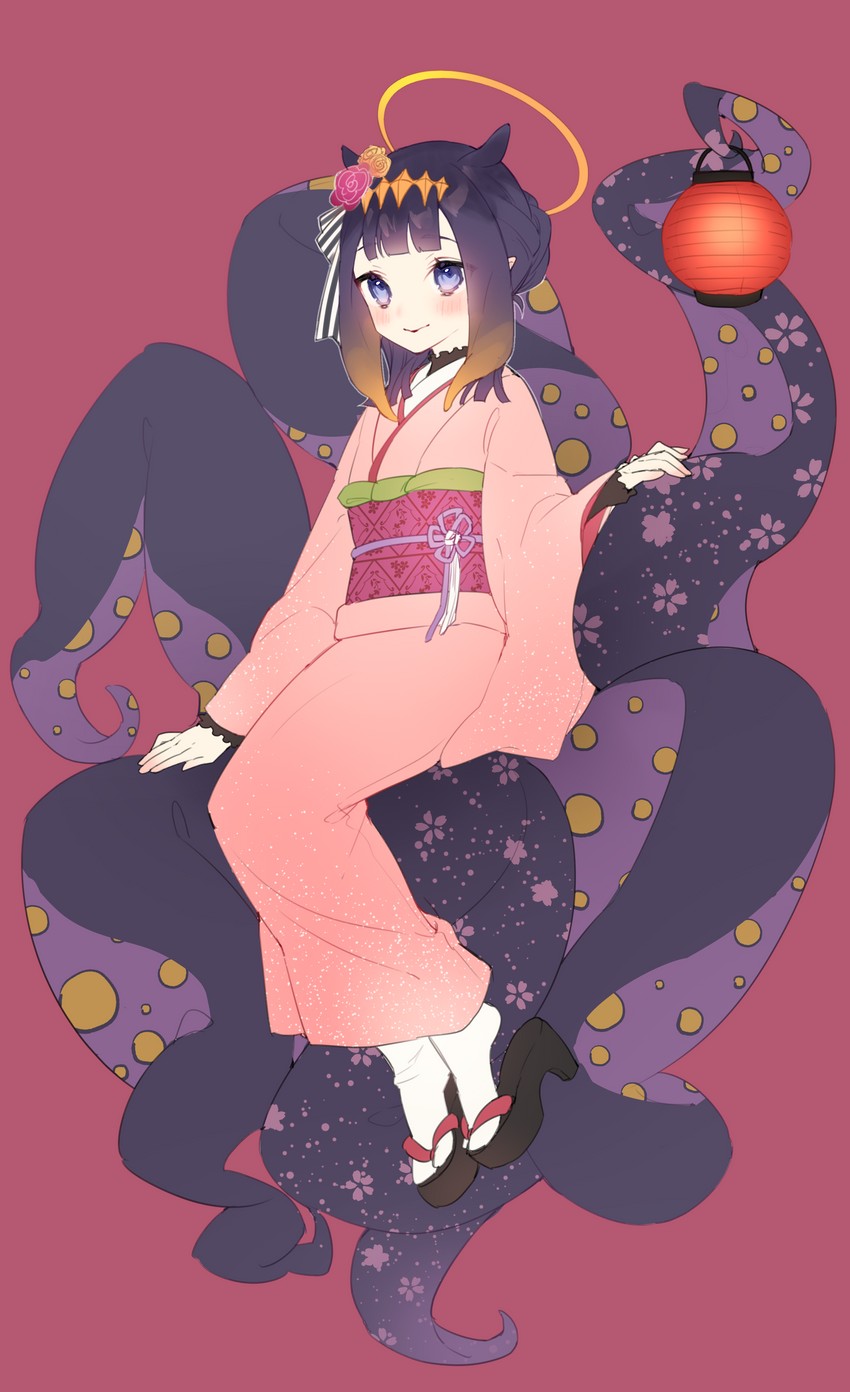 ninomae ina'nis (hololive and 1 more) drawn by chiyomaru_(yumichiyo0606)