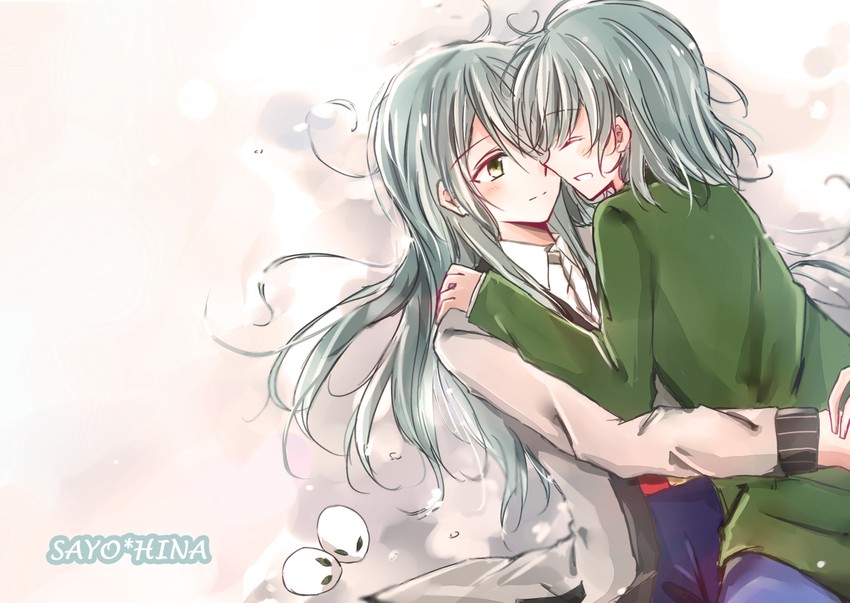 hikawa sayo and hikawa hina (bang dream!) drawn by xuan