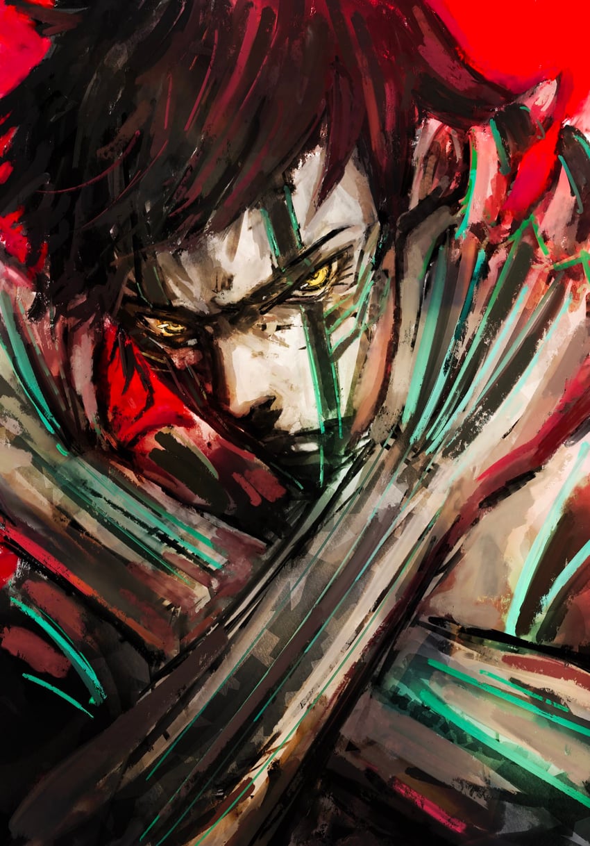 demi-fiend (shin megami tensei and 1 more) drawn by kyezzzz