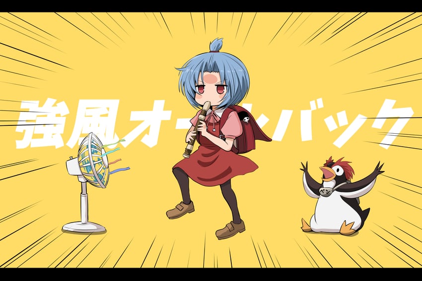 ayanami rei, kaai yuki, and penpen (vocaloid and 2 more) drawn by fujitaka_nasu