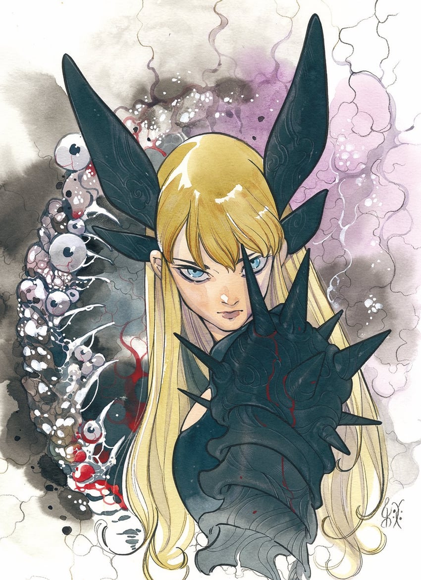 magik (marvel and 1 more) drawn by peach_momoko