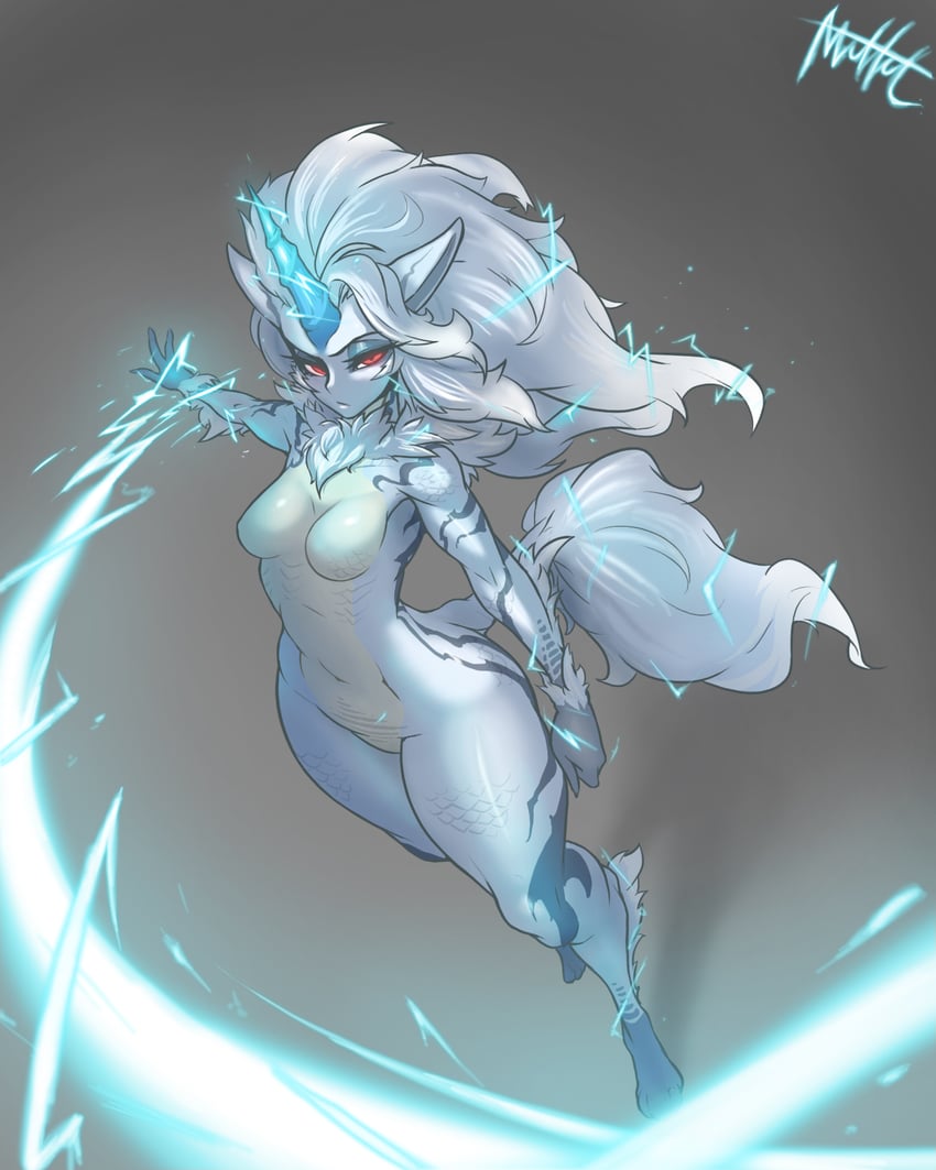 kirin (monster hunter and 1 more) drawn by muhut