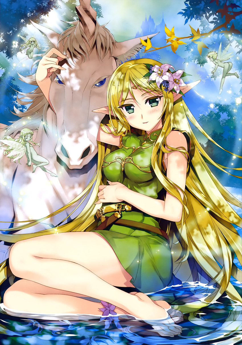 deedlit (record of lodoss war) drawn by fujima_takuya