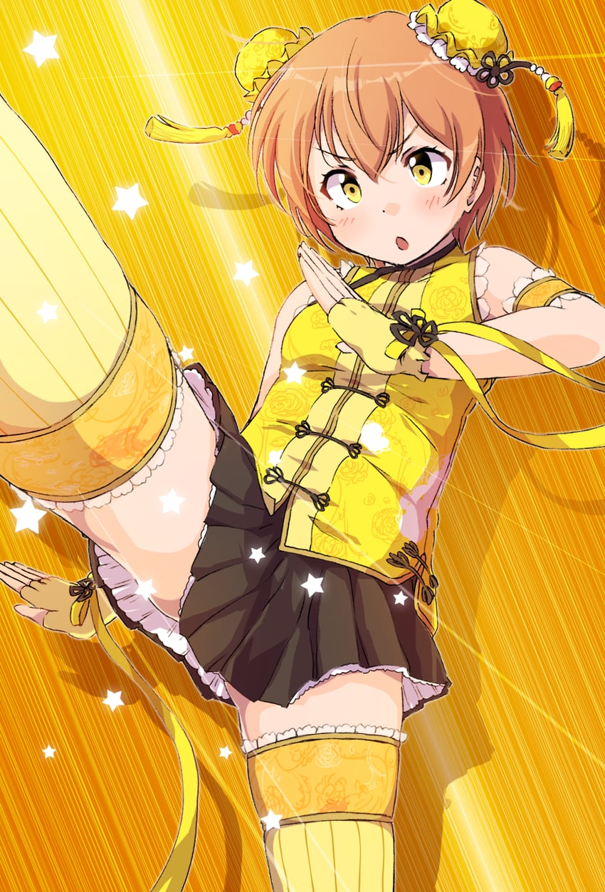 hoshizora rin (love live! and 2 more) drawn by sen_(sen0910)