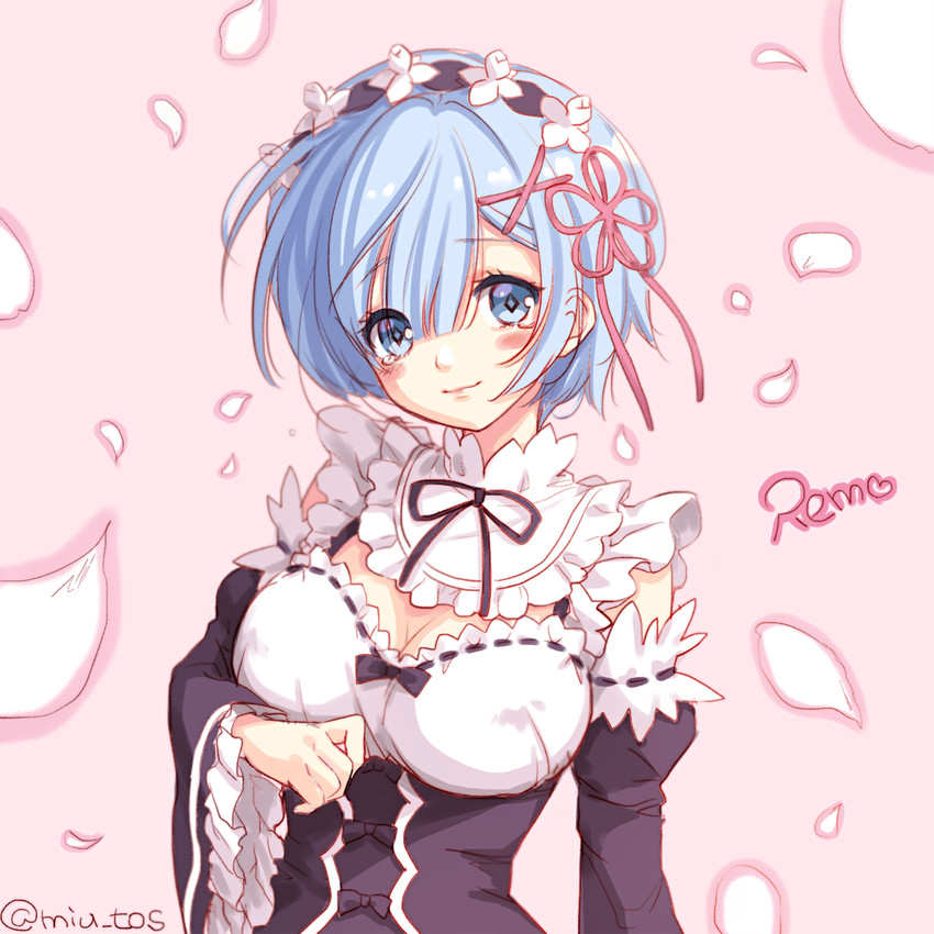 rem (re:zero kara hajimeru isekai seikatsu) drawn by mirukurim
