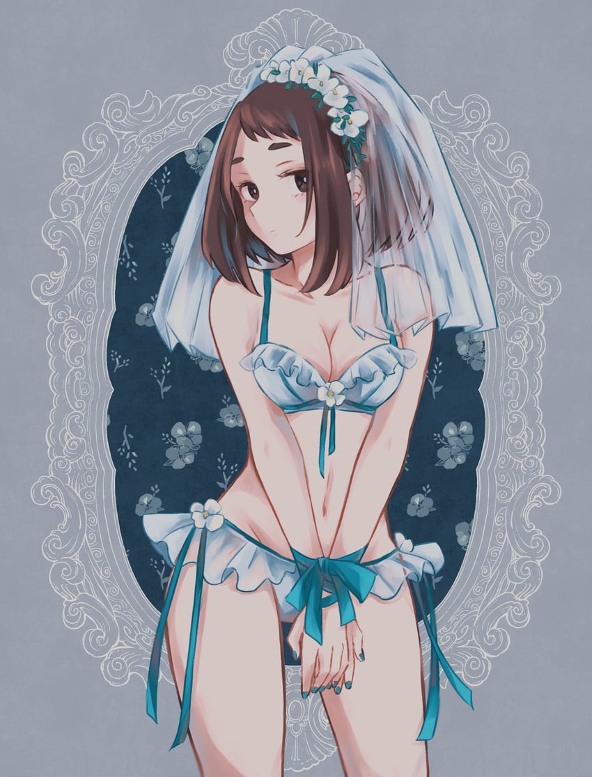 uraraka ochaco (boku no hero academia) drawn by tabetai_omochi