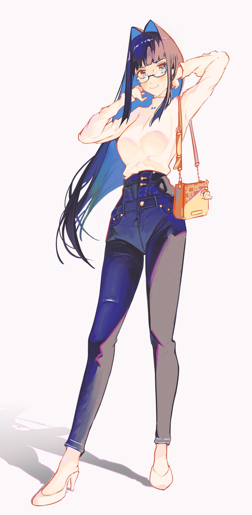 ouro kronii (hololive and 1 more) drawn by reinene