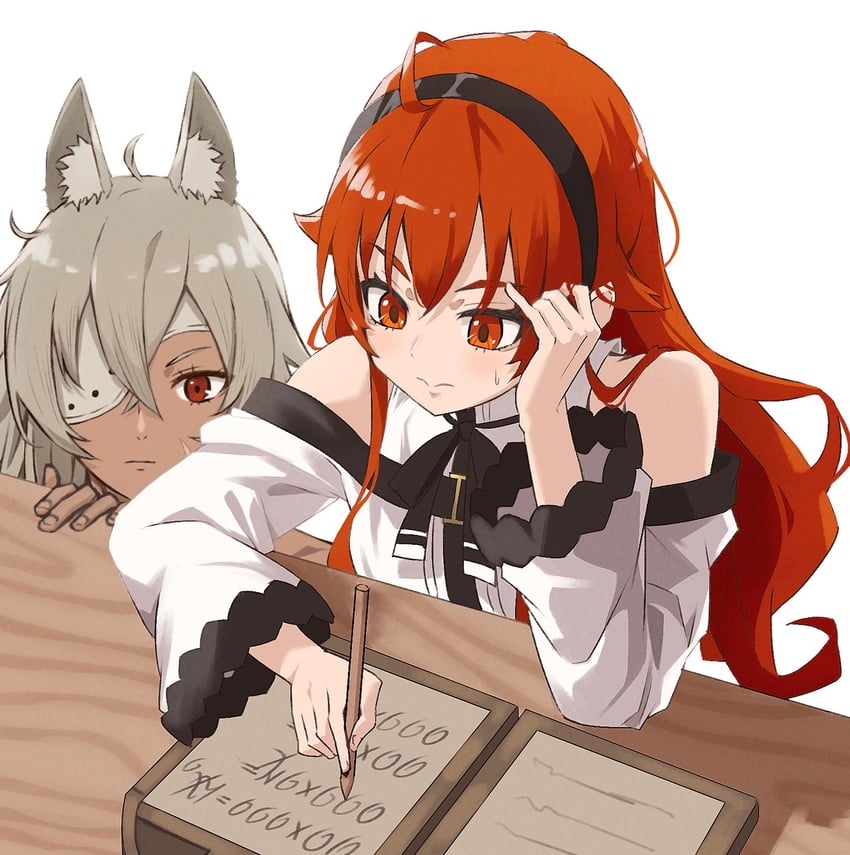 eris greyrat and ghislaine dedoldia (mushoku tensei) drawn by seriro00112