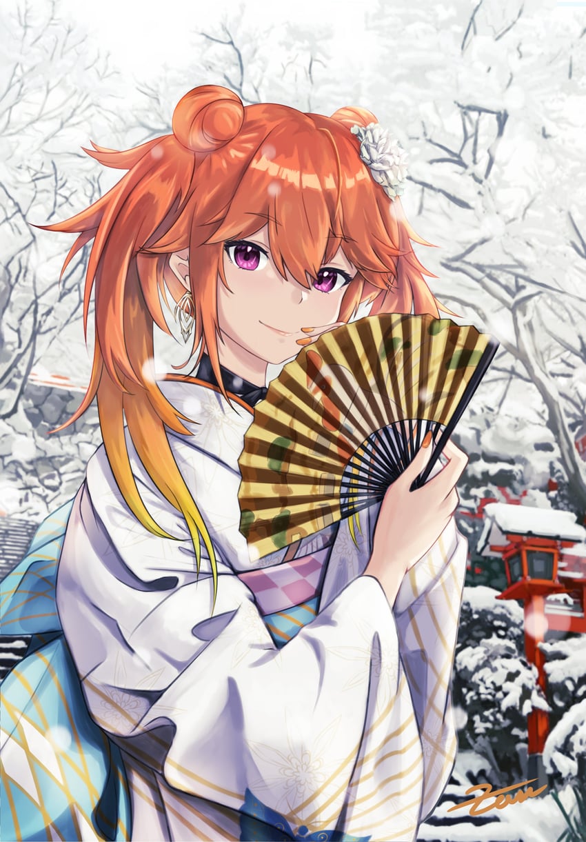 takanashi kiara (hololive and 1 more) drawn by zeiss