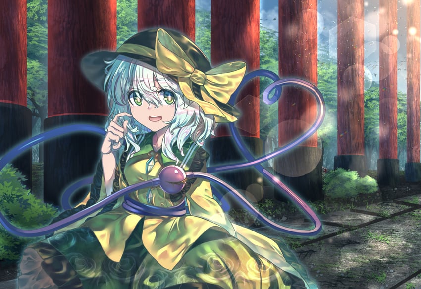 komeiji koishi and komeiji satori (touhou) drawn by creeper_(gametime)