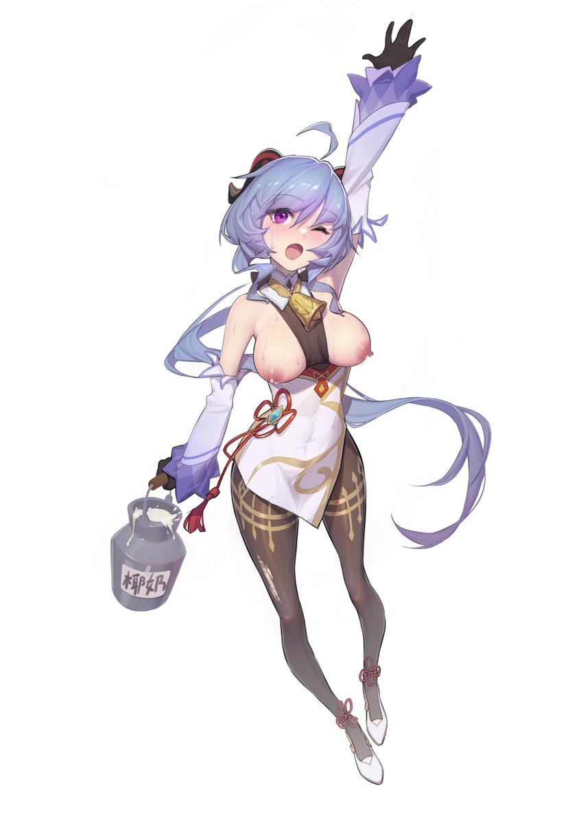 ganyu (genshin impact) drawn by meng_zhongfeng_ji_li_mm