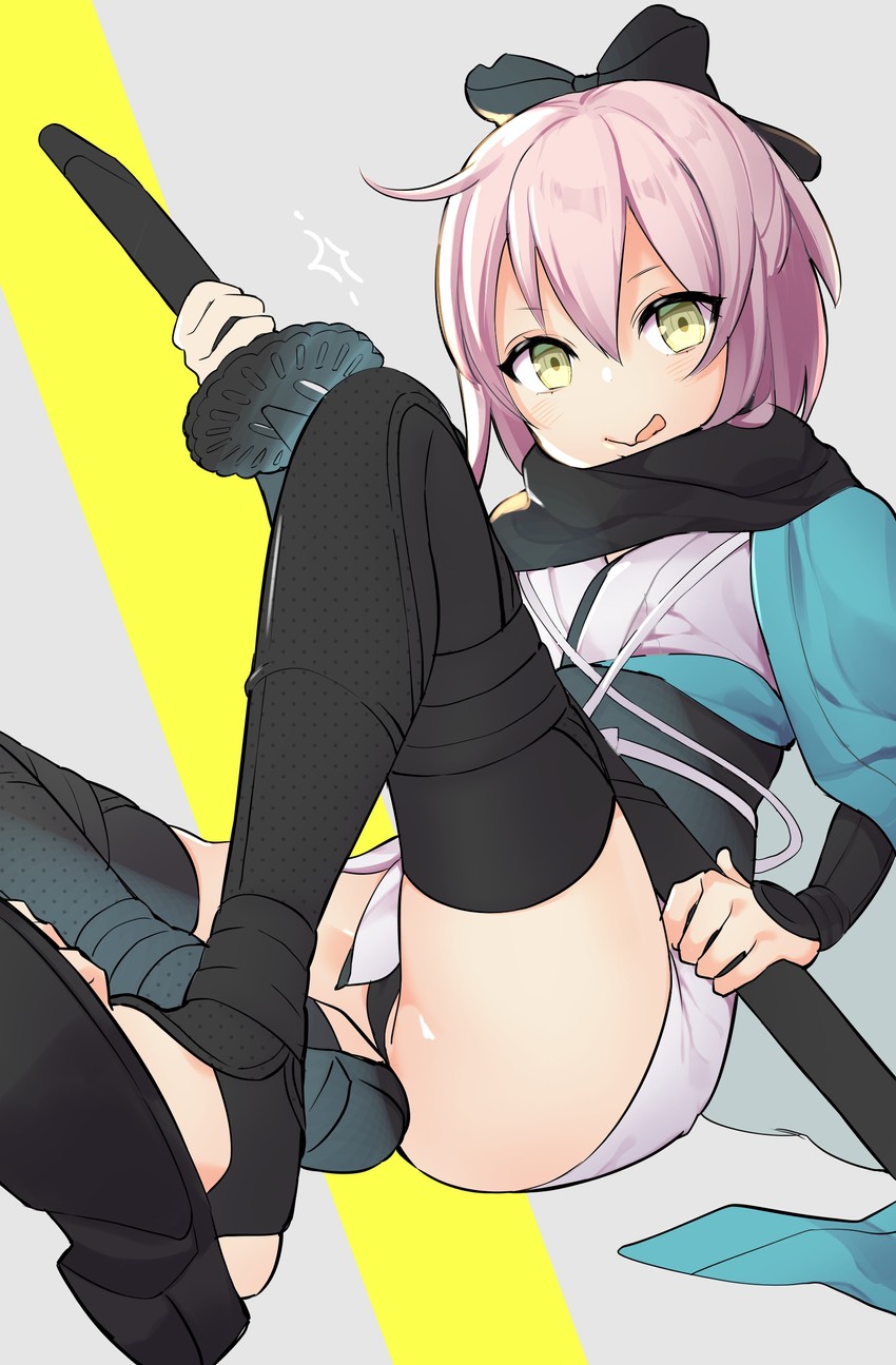 okita souji (fate and 1 more) drawn by omucchan_(omutyuan)