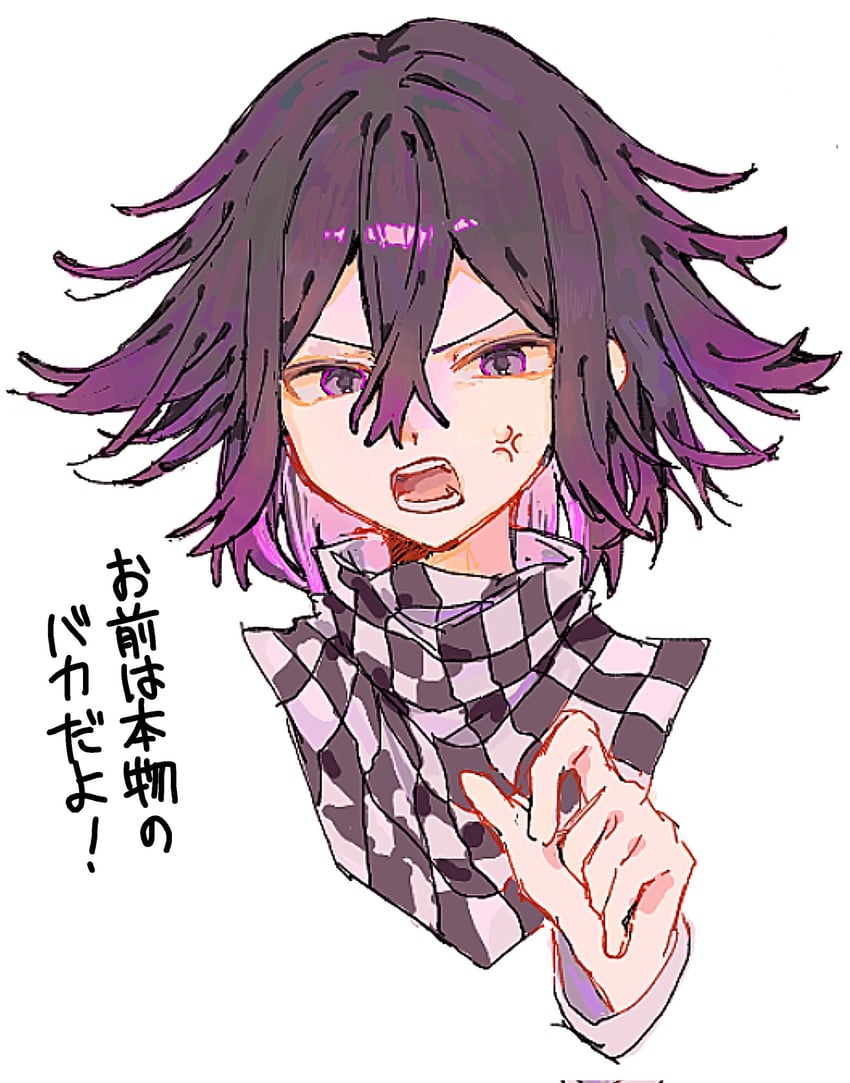 oma kokichi (danganronpa and 1 more) drawn by manmoodouhu