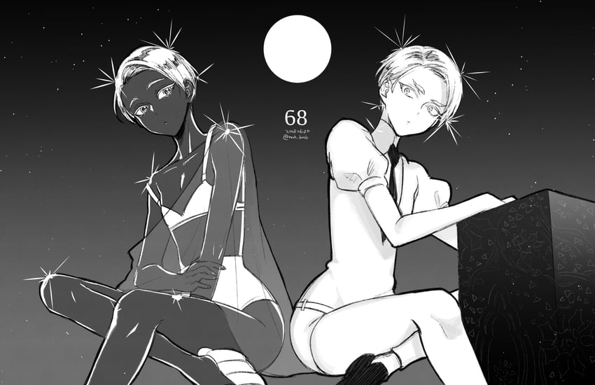 cairngorm (houseki no kuni) drawn by morino_bambi