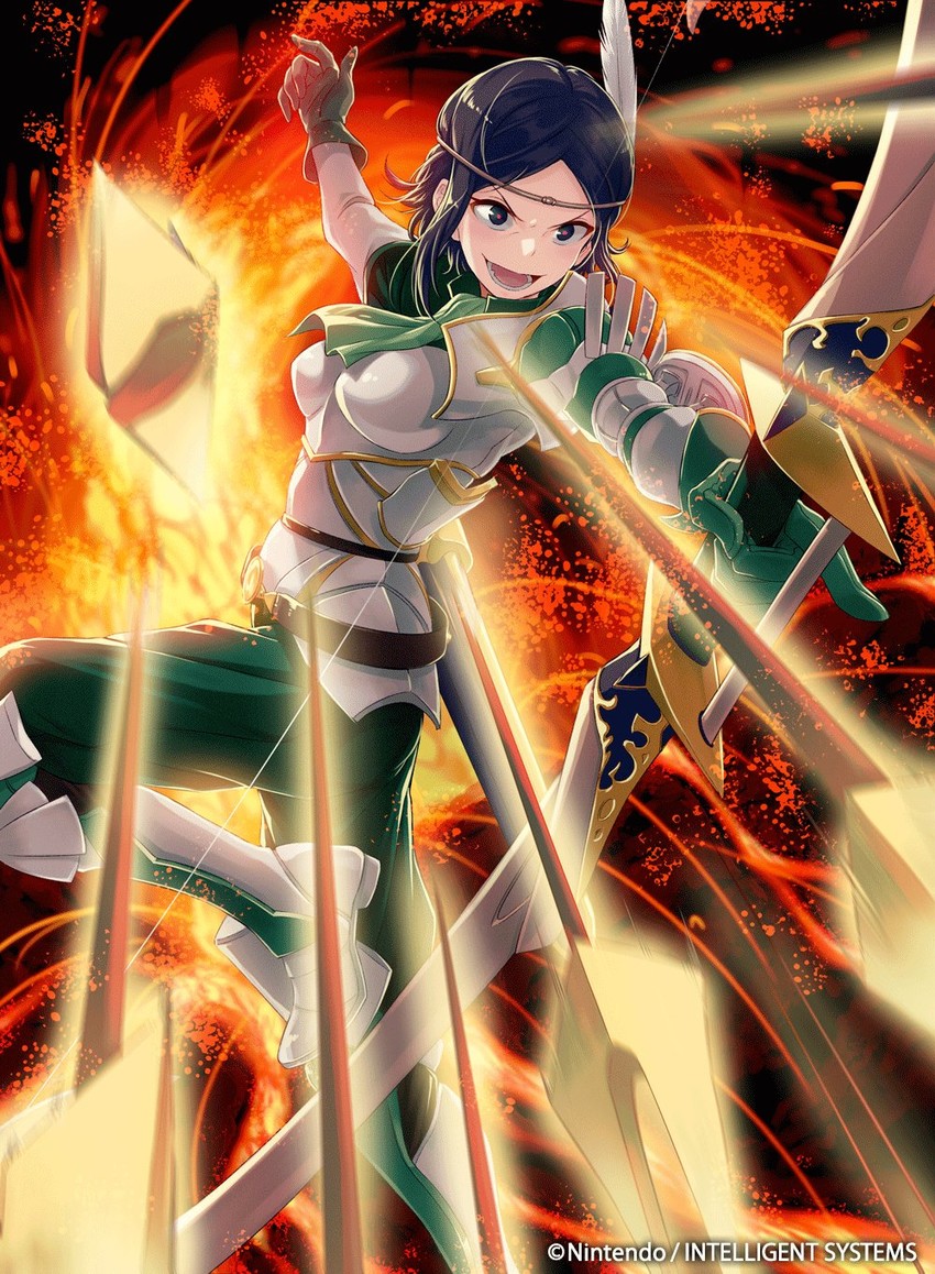 noire (fire emblem and 2 more) drawn by 40hara