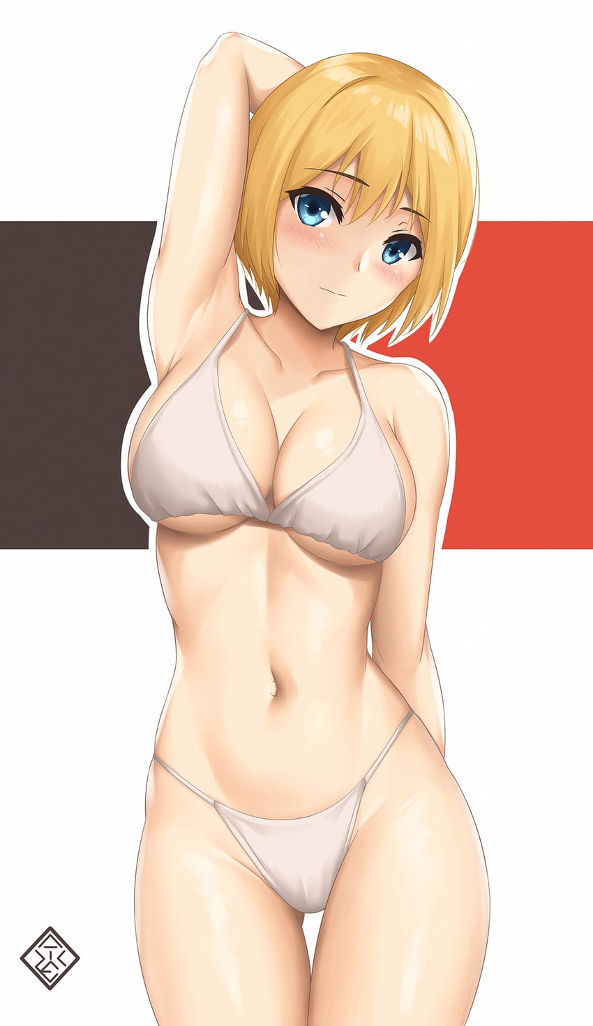 erica hartmann (world witches series and 1 more) drawn by arcie_albano