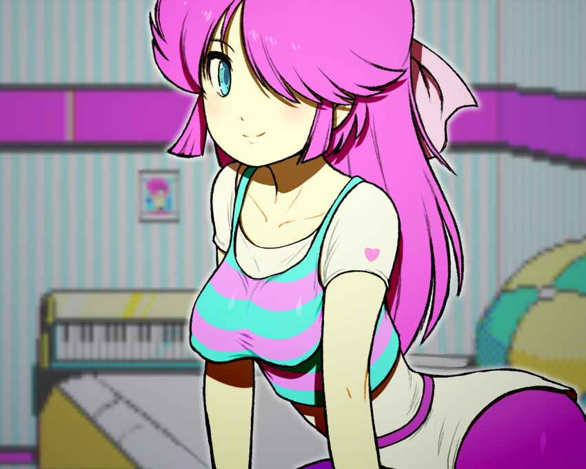eline suleiman (jesus kyofu no bio monster) drawn by beeru_(veil8801)