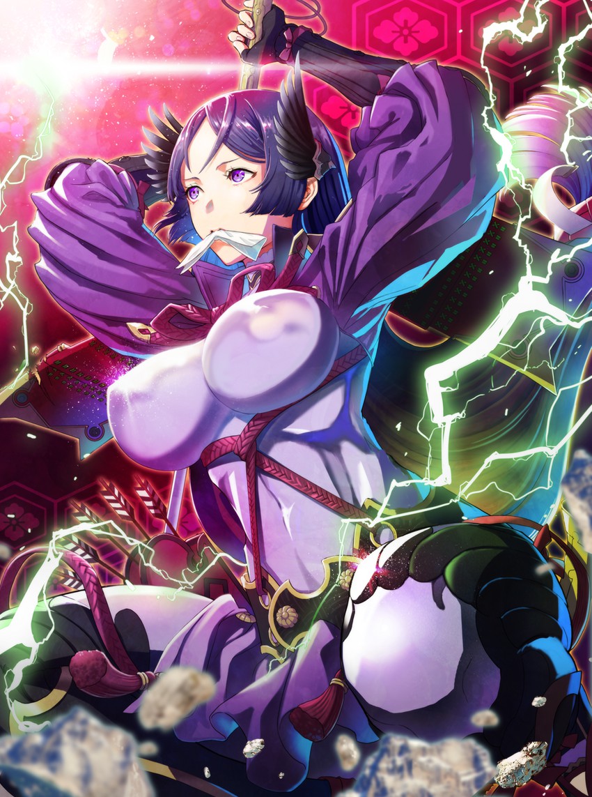 minamoto no raikou (fate and 1 more) drawn by tsutsumuda_tsutsumu