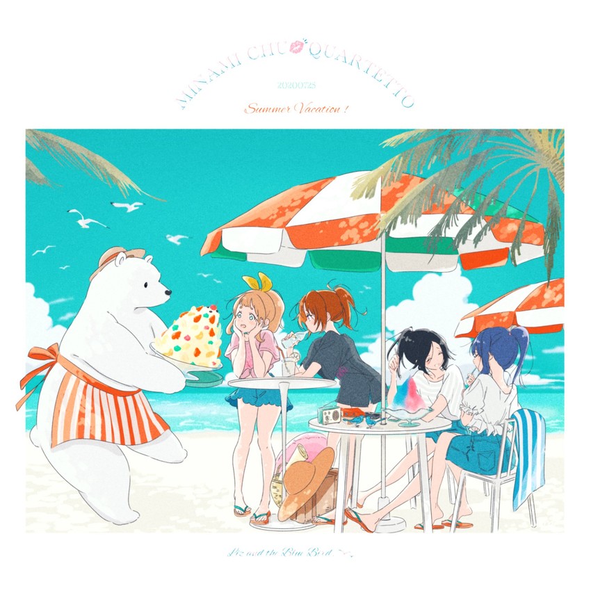 yoroizuka mizore, kasaki nozomi, nakagawa natsuki, and yoshikawa yuuko (hibike! euphonium and 1 more) drawn by amayadori_uki