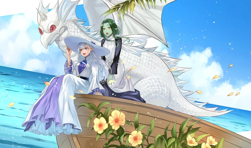 greed, eliana lumiere, and jill (imouto ni fianse o yuzure to iwa remashita) drawn by kirinosuke