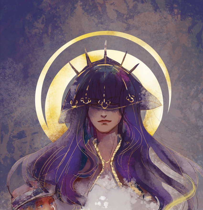 fors wall and evernight goddess (lord of the mysteries) drawn by cangzhili