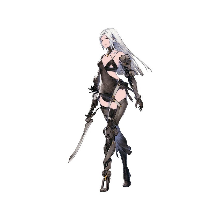 frenlyse (nier and 1 more) drawn by yoshida_akihiko