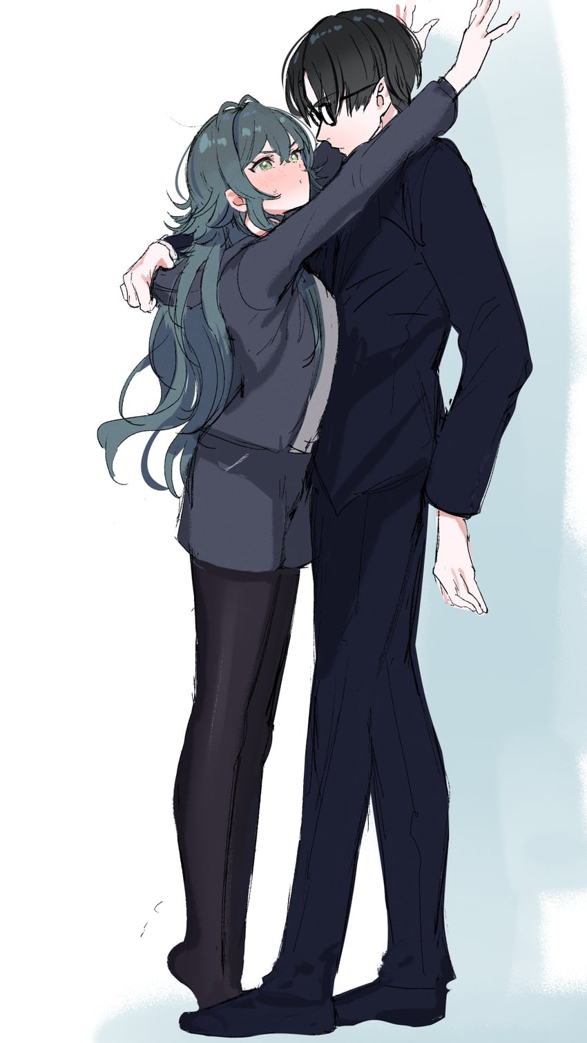 producer and tsukimura temari (idolmaster and 1 more) drawn by kasasagi_(futagodori888)