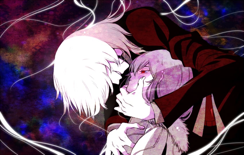 accelerator and kakine teitoku (toaru majutsu no index and 1 more) drawn by gung