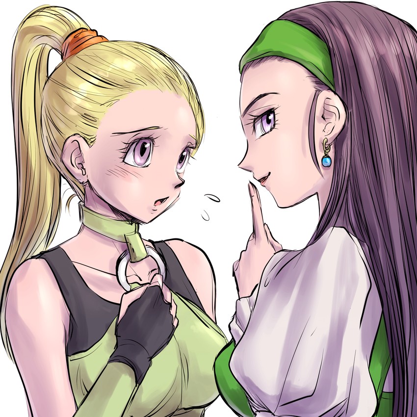 martina and senya (dragon quest and 1 more) drawn by pekuchin_(pekuchin_3)