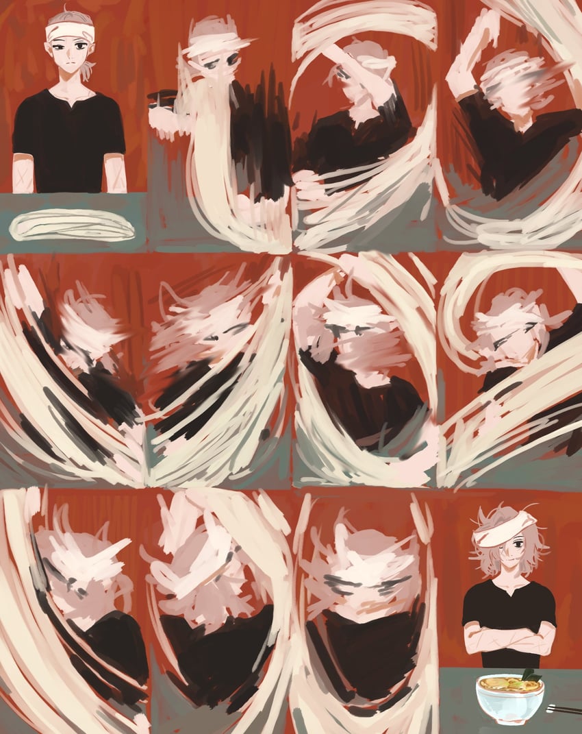 mithrun (dungeon meshi and 1 more) drawn by dda_gae_bi