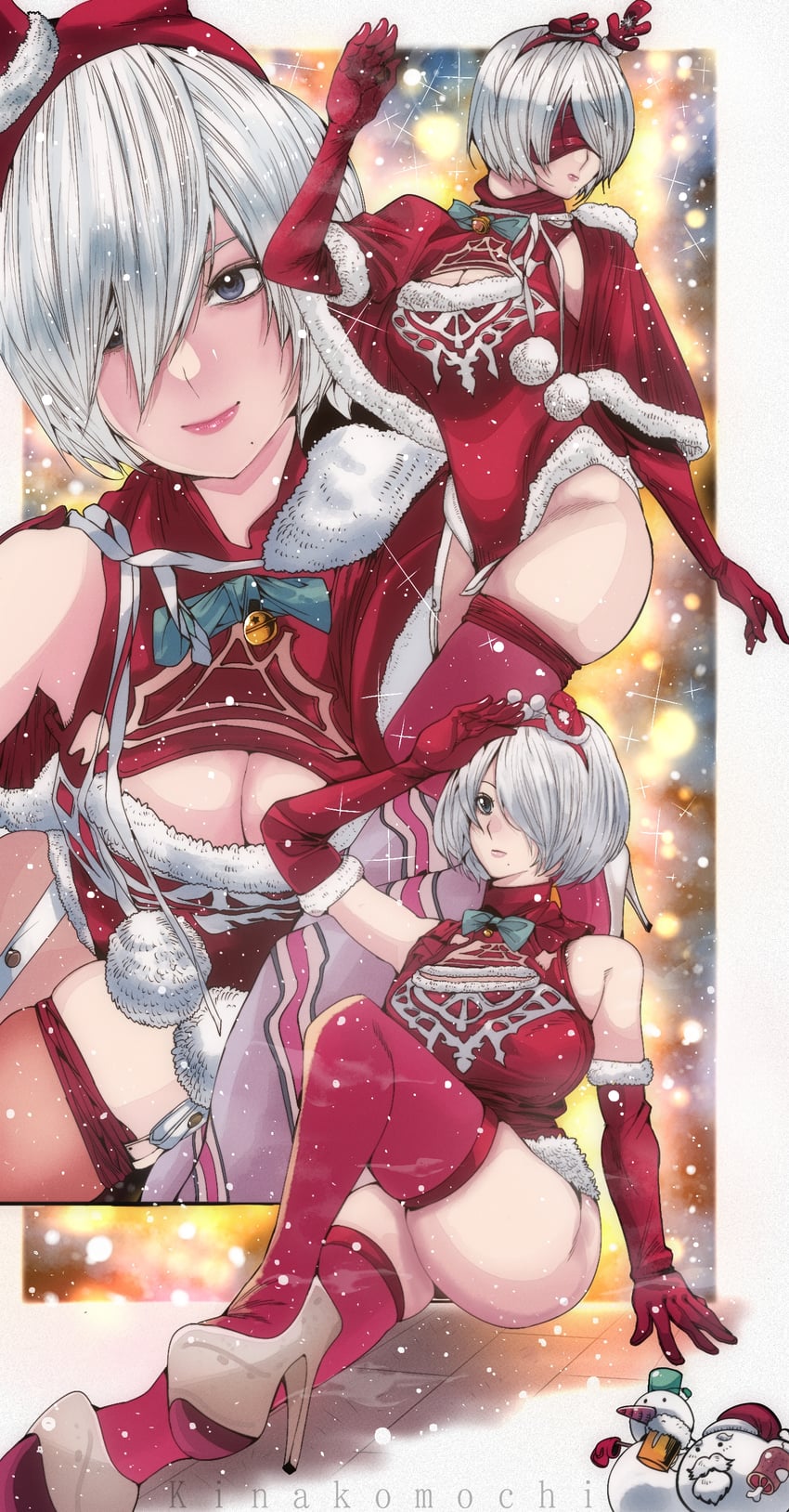 nier and 1 more drawn by kinakomochi_(user_vedc2333)