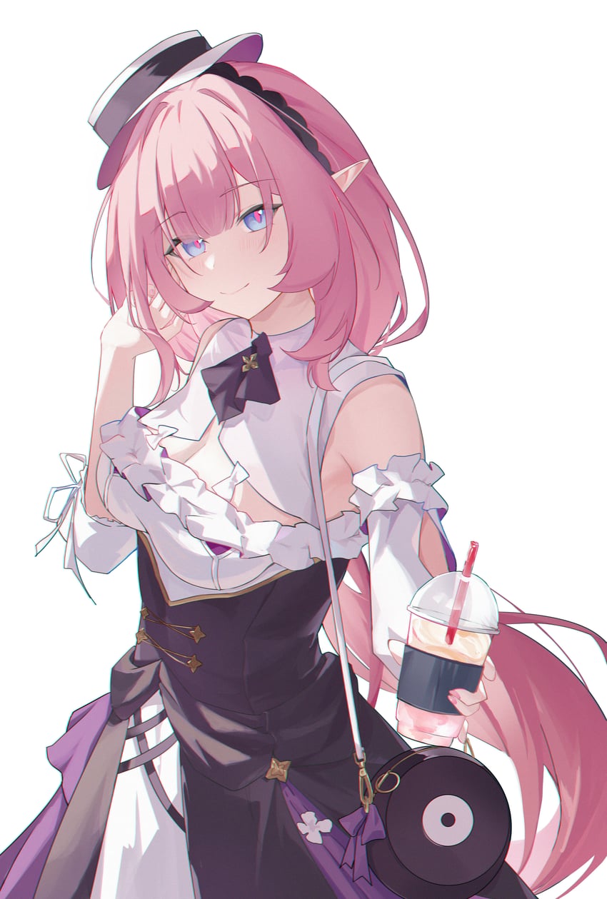 elysia (honkai and 1 more) drawn by huangyou_ban_rousong
