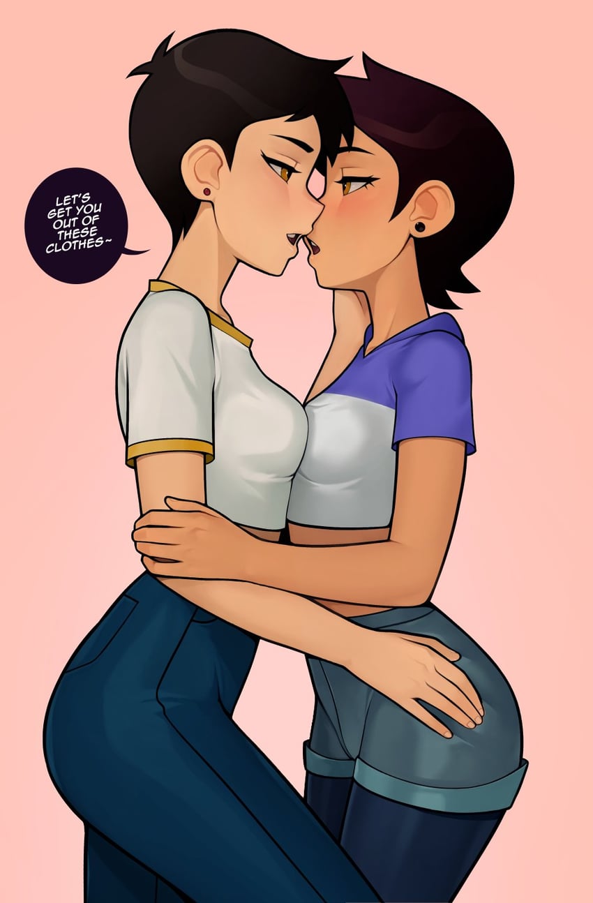 luz noceda and lois lane (dc comics and 3 more) drawn by loodncrood