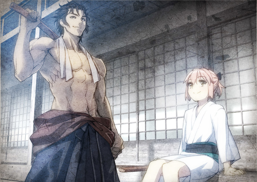 okita souji and hijikata toshizou (fate and 1 more) drawn by yahako