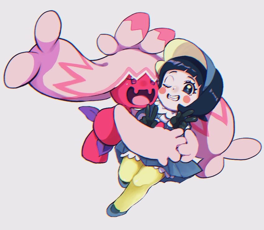 poppy and tinkaton (pokemon and 1 more) drawn by ippaiotabe_mkw