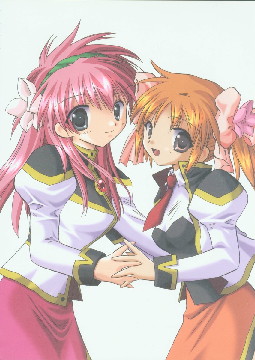 milfeulle sakuraba and apricot sakuraba (galaxy angel and 1 more)