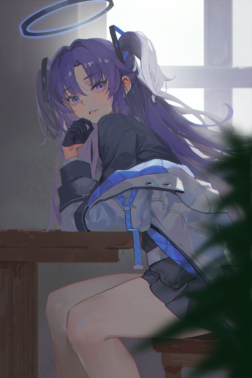 yuuka (blue archive) drawn by ying_shi_de_xia_yeji