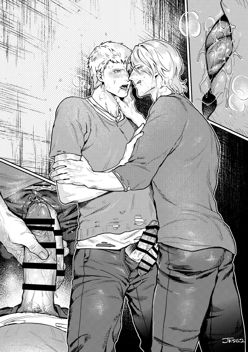dante and nero (devil may cry and 1 more) drawn by jksg2