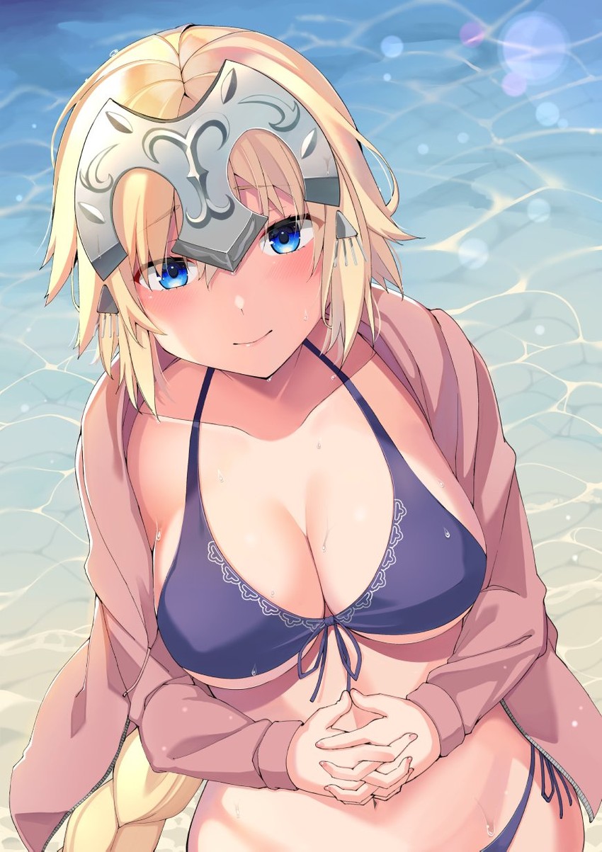 jeanne d'arc (fate and 1 more) drawn by nuko_(mikupantu)
